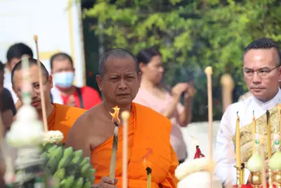 ประมวลภาพพิธีบวงสรวงสมโภช ครบ ๓๔ ปี วัดจุฬามณี ปี ๒๕๖๖