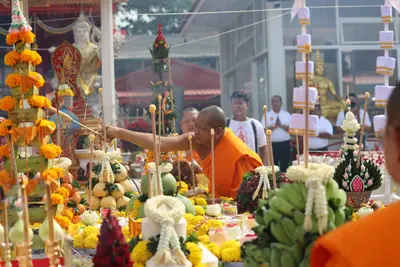 ประมวลภาพพิธีบวงสรวงสมโภช ครบ ๓๔ ปี วัดจุฬามณี ปี ๒๕๖๖
