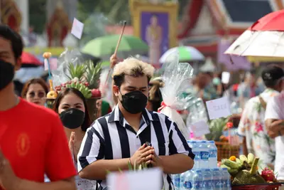 ประมวลภาพพิธีบวงสรวงสมโภช ครบ ๓๔ ปี วัดจุฬามณี ปี ๒๕๖๖