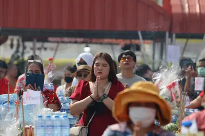 ประมวลภาพพิธีบวงสรวงสมโภช ครบ ๓๔ ปี วัดจุฬามณี ปี ๒๕๖๖