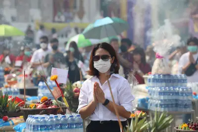ประมวลภาพพิธีบวงสรวงสมโภช ครบ ๓๔ ปี วัดจุฬามณี ปี ๒๕๖๖