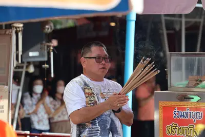 ประมวลภาพพิธีบวงสรวงสมโภช ครบ ๓๔ ปี วัดจุฬามณี ปี ๒๕๖๖