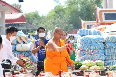 ประมวลภาพพิธีบวงสรวงสมโภช ครบ ๓๔ ปี วัดจุฬามณี ปี ๒๕๖๖