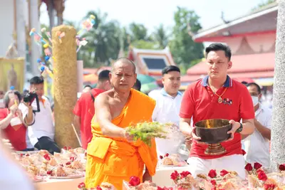 ประมวลภาพพิธีบวงสรวงสมโภช ครบ ๓๔ ปี วัดจุฬามณี ปี ๒๕๖๖