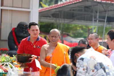 ประมวลภาพพิธีบวงสรวงสมโภช ครบ ๓๔ ปี วัดจุฬามณี ปี ๒๕๖๖