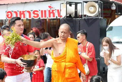 ประมวลภาพพิธีบวงสรวงสมโภช ครบ ๓๔ ปี วัดจุฬามณี ปี ๒๕๖๖