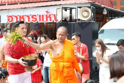 ประมวลภาพพิธีบวงสรวงสมโภช ครบ ๓๔ ปี วัดจุฬามณี ปี ๒๕๖๖