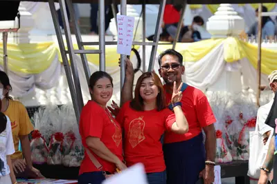 ประมวลภาพพิธีบวงสรวงสมโภช ครบ ๓๔ ปี วัดจุฬามณี ปี ๒๕๖๖