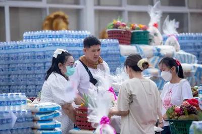 ประมวลภาพพิธีบวงสรวงสมโภช ครบ ๓๔ ปี วัดจุฬามณี ปี ๒๕๖๖
