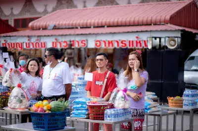 ประมวลภาพพิธีบวงสรวงสมโภช ครบ ๓๔ ปี วัดจุฬามณี ปี ๒๕๖๖