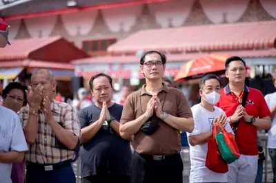ประมวลภาพพิธีบวงสรวงสมโภช ครบ ๓๔ ปี วัดจุฬามณี ปี ๒๕๖๖
