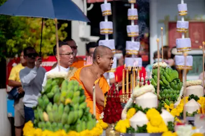 ประมวลภาพพิธีบวงสรวงสมโภช ครบ ๓๔ ปี วัดจุฬามณี ปี ๒๕๖๖