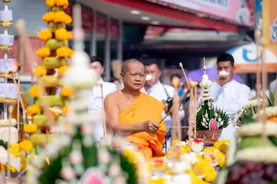 ประมวลภาพพิธีบวงสรวงสมโภช ครบ ๓๔ ปี วัดจุฬามณี ปี ๒๕๖๖