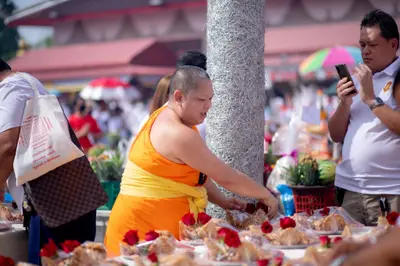 ประมวลภาพพิธีบวงสรวงสมโภช ครบ ๓๔ ปี วัดจุฬามณี ปี ๒๕๖๖