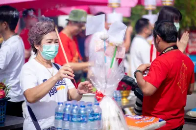 ประมวลภาพพิธีบวงสรวงสมโภช ครบ ๓๔ ปี วัดจุฬามณี ปี ๒๕๖๖