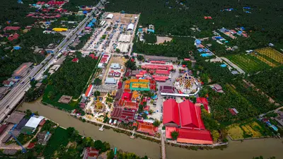 ประมวลภาพพิธีบรรจุมวลสารและยกองค์พระประธานขึ้นประดิษฐาน วัดจุฬามณี ปี ๒๕๖๖