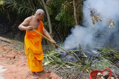 ประมวลภาพพิธีบรรจุมวลสารและยกองค์พระประธานขึ้นประดิษฐาน วัดจุฬามณี ปี ๒๕๖๖