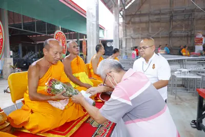 ประมวลภาพพิธีบรรจุมวลสารและยกองค์พระประธานขึ้นประดิษฐาน วัดจุฬามณี ปี ๒๕๖๖