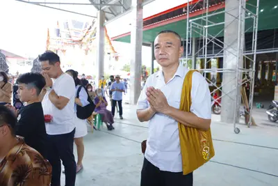 ประมวลภาพพิธีบรรจุมวลสารและยกองค์พระประธานขึ้นประดิษฐาน วัดจุฬามณี ปี ๒๕๖๖