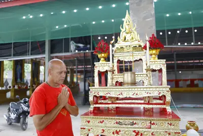 ประมวลภาพพิธีบรรจุมวลสารและยกองค์พระประธานขึ้นประดิษฐาน วัดจุฬามณี ปี ๒๕๖๖