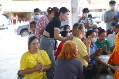 ประมวลภาพพิธีบรรจุมวลสารและยกองค์พระประธานขึ้นประดิษฐาน วัดจุฬามณี ปี ๒๕๖๖
