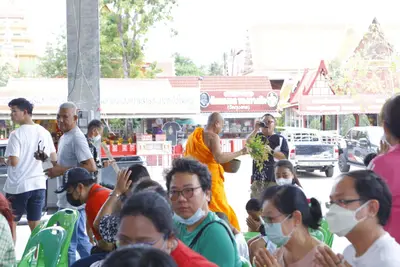 ประมวลภาพพิธีบรรจุมวลสารและยกองค์พระประธานขึ้นประดิษฐาน วัดจุฬามณี ปี ๒๕๖๖