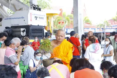 ประมวลภาพพิธีบรรจุมวลสารและยกองค์พระประธานขึ้นประดิษฐาน วัดจุฬามณี ปี ๒๕๖๖