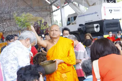 ประมวลภาพพิธีบรรจุมวลสารและยกองค์พระประธานขึ้นประดิษฐาน วัดจุฬามณี ปี ๒๕๖๖