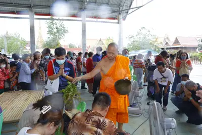ประมวลภาพพิธีบรรจุมวลสารและยกองค์พระประธานขึ้นประดิษฐาน วัดจุฬามณี ปี ๒๕๖๖