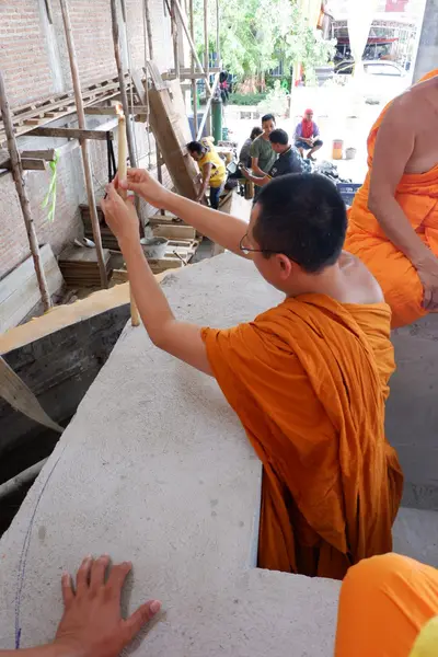 ประมวลภาพพิธีบรรจุมวลสารและยกองค์พระประธานขึ้นประดิษฐาน วัดจุฬามณี ปี ๒๕๖๖