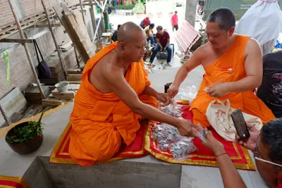 ประมวลภาพพิธีบรรจุมวลสารและยกองค์พระประธานขึ้นประดิษฐาน วัดจุฬามณี ปี ๒๕๖๖