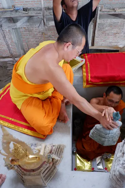 ประมวลภาพพิธีบรรจุมวลสารและยกองค์พระประธานขึ้นประดิษฐาน วัดจุฬามณี ปี ๒๕๖๖