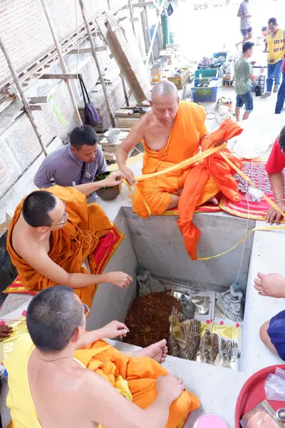 ประมวลภาพพิธีบรรจุมวลสารและยกองค์พระประธานขึ้นประดิษฐาน วัดจุฬามณี ปี ๒๕๖๖