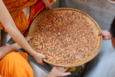 ประมวลภาพพิธีบรรจุมวลสารและยกองค์พระประธานขึ้นประดิษฐาน วัดจุฬามณี ปี ๒๕๖๖