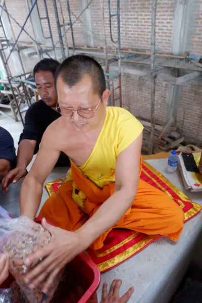 ประมวลภาพพิธีบรรจุมวลสารและยกองค์พระประธานขึ้นประดิษฐาน วัดจุฬามณี ปี ๒๕๖๖