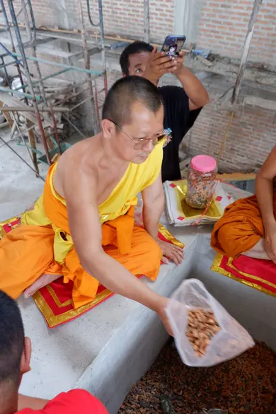 ประมวลภาพพิธีบรรจุมวลสารและยกองค์พระประธานขึ้นประดิษฐาน วัดจุฬามณี ปี ๒๕๖๖