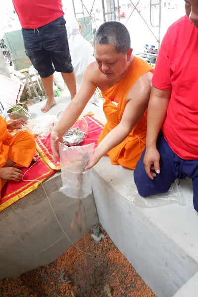 ประมวลภาพพิธีบรรจุมวลสารและยกองค์พระประธานขึ้นประดิษฐาน วัดจุฬามณี ปี ๒๕๖๖
