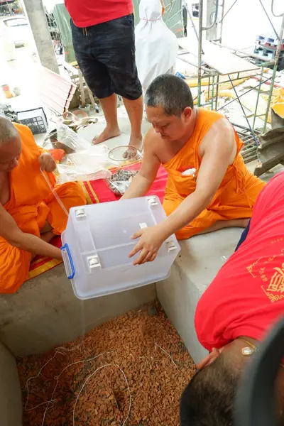 ประมวลภาพพิธีบรรจุมวลสารและยกองค์พระประธานขึ้นประดิษฐาน วัดจุฬามณี ปี ๒๕๖๖