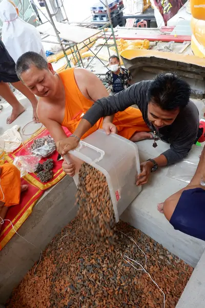 ประมวลภาพพิธีบรรจุมวลสารและยกองค์พระประธานขึ้นประดิษฐาน วัดจุฬามณี ปี ๒๕๖๖