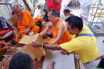ประมวลภาพพิธีบรรจุมวลสารและยกองค์พระประธานขึ้นประดิษฐาน วัดจุฬามณี ปี ๒๕๖๖