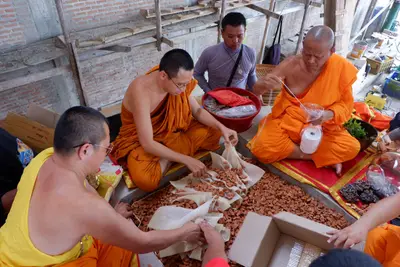 ประมวลภาพพิธีบรรจุมวลสารและยกองค์พระประธานขึ้นประดิษฐาน วัดจุฬามณี ปี ๒๕๖๖