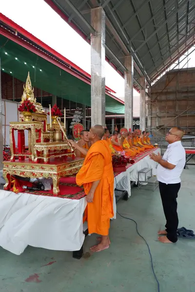 ประมวลภาพพิธีบรรจุมวลสารและยกองค์พระประธานขึ้นประดิษฐาน วัดจุฬามณี ปี ๒๕๖๖