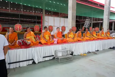 ประมวลภาพพิธีบรรจุมวลสารและยกองค์พระประธานขึ้นประดิษฐาน วัดจุฬามณี ปี ๒๕๖๖