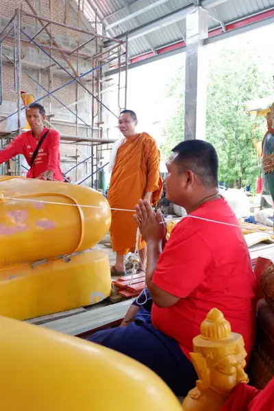 ประมวลภาพพิธีบรรจุมวลสารและยกองค์พระประธานขึ้นประดิษฐาน วัดจุฬามณี ปี ๒๕๖๖