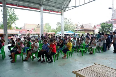 ประมวลภาพพิธีบรรจุมวลสารและยกองค์พระประธานขึ้นประดิษฐาน วัดจุฬามณี ปี ๒๕๖๖