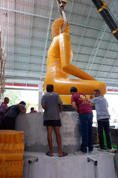 ประมวลภาพพิธีบรรจุมวลสารและยกองค์พระประธานขึ้นประดิษฐาน วัดจุฬามณี ปี ๒๕๖๖
