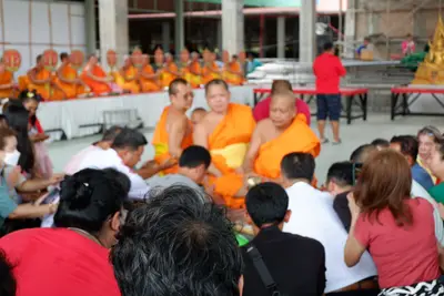 ประมวลภาพพิธีบรรจุมวลสารและยกองค์พระประธานขึ้นประดิษฐาน วัดจุฬามณี ปี ๒๕๖๖