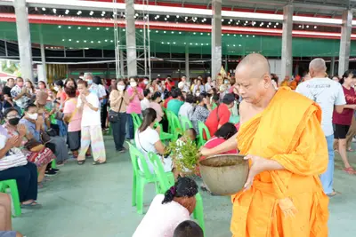 ประมวลภาพพิธีบรรจุมวลสารและยกองค์พระประธานขึ้นประดิษฐาน วัดจุฬามณี ปี ๒๕๖๖