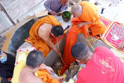 ประมวลภาพพิธีบรรจุรัตนมงคลและอัญเชิญองค์พระพุทธชินราชขึ้นตั้งประดิษฐาน วัดจุฬามณี ปี ๒๕๖๖