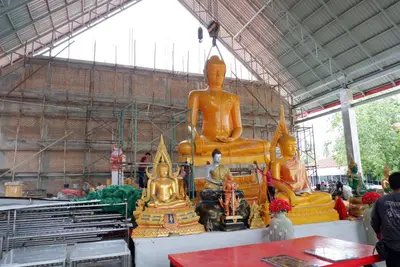 ประมวลภาพพิธีบรรจุรัตนมงคลและอัญเชิญองค์พระพุทธชินราชขึ้นตั้งประดิษฐาน วัดจุฬามณี ปี ๒๕๖๖